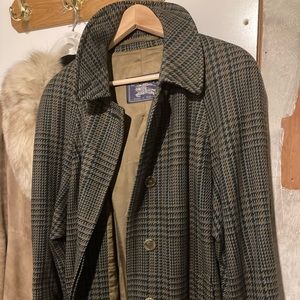 Burberry fall wool coat